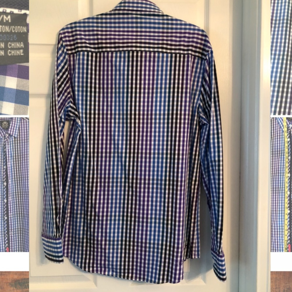 English Laundry Purple/Blue/Blk/Wht - Picture 3 of 11